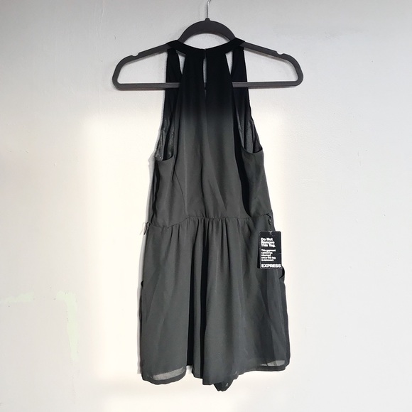 Express Little Black Romper - Picture 2 of 3